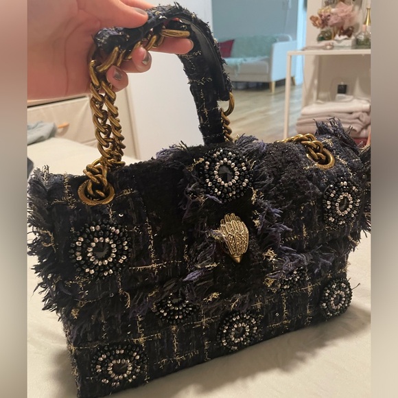 Kurt Gieger Tweed Shoulder Bag - Picture 2 of 6